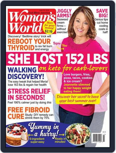 Woman's World June 10th, 2019 Digital Back Issue Cover