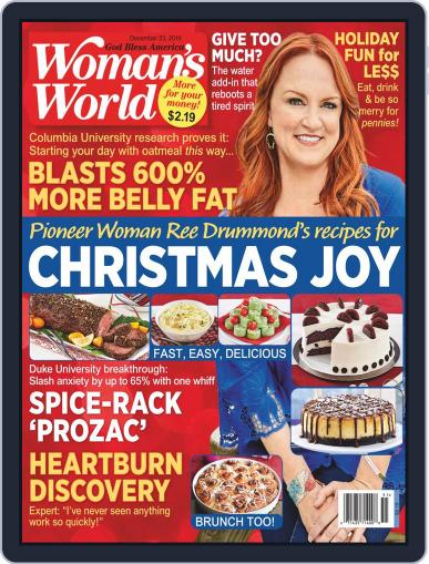 Woman's World December 23rd, 2019 Digital Back Issue Cover