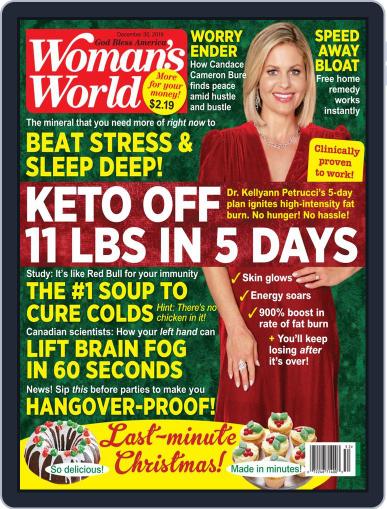 Woman's World December 30th, 2019 Digital Back Issue Cover