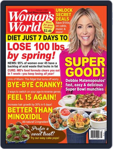 Woman's World February 3rd, 2020 Digital Back Issue Cover