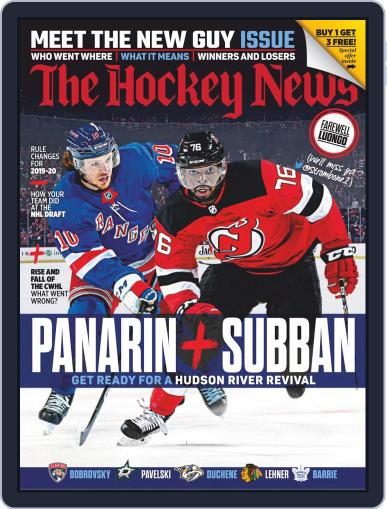 The Hockey News July 22nd, 2019 Digital Back Issue Cover