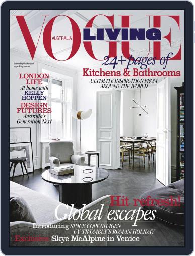 Vogue Living September 1st, 2016 Digital Back Issue Cover