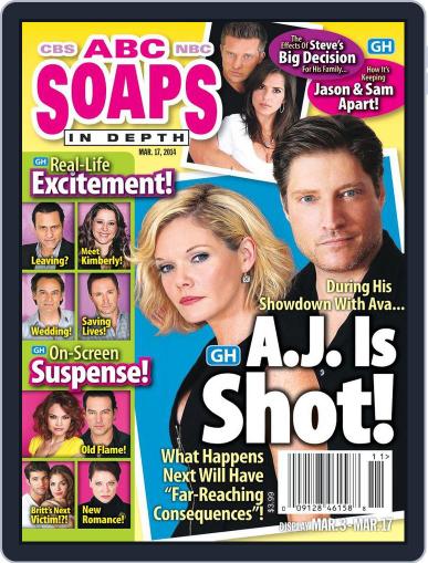 ABC Soaps In Depth February 27th, 2014 Digital Back Issue Cover