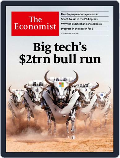 The Economist February 22nd, 2020 Digital Back Issue Cover