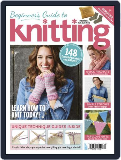 Beginner's Guide to Knitting February 13th, 2020 Digital Back Issue Cover