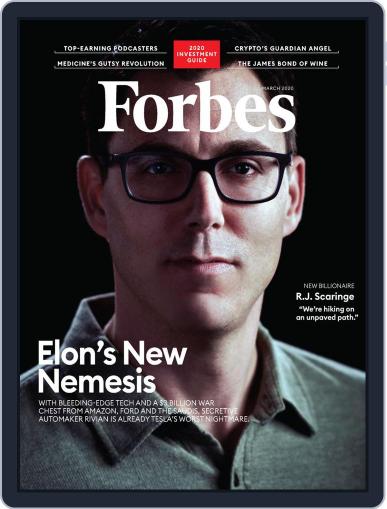Forbes March 1st, 2020 Digital Back Issue Cover