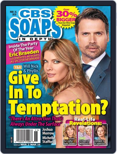 CBS Soaps In Depth March 16th, 2020 Digital Back Issue Cover