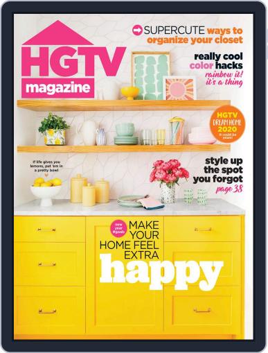 Hgtv January 1st, 2020 Digital Back Issue Cover