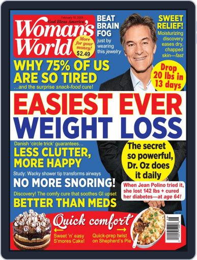Woman's World February 10th, 2020 Digital Back Issue Cover