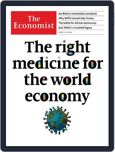 The Economist March 7th, 2020 Digital Back Issue Cover
