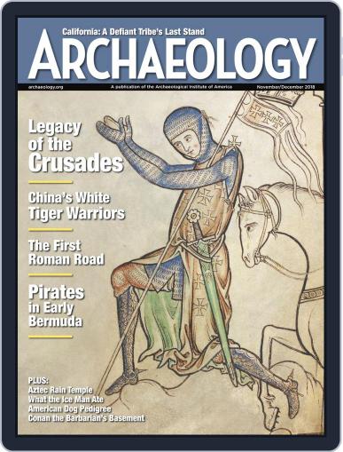 ARCHAEOLOGY November 1st, 2018 Digital Back Issue Cover
