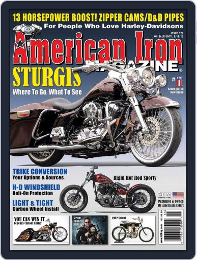 American Iron July 1st, 2015 Digital Back Issue Cover