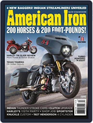 American Iron October 1st, 2018 Digital Back Issue Cover