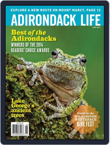 Adirondack Life April 10th, 2014 Digital Back Issue Cover