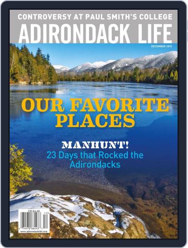 Adirondack Life November 1st, 2015 Digital Back Issue Cover