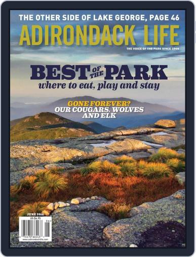 Adirondack Life April 7th, 2016 Digital Back Issue Cover