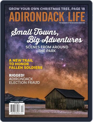 Adirondack Life November 1st, 2016 Digital Back Issue Cover