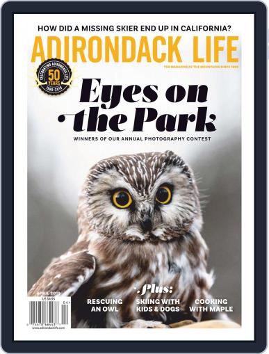 Adirondack Life March 1st, 2019 Digital Back Issue Cover