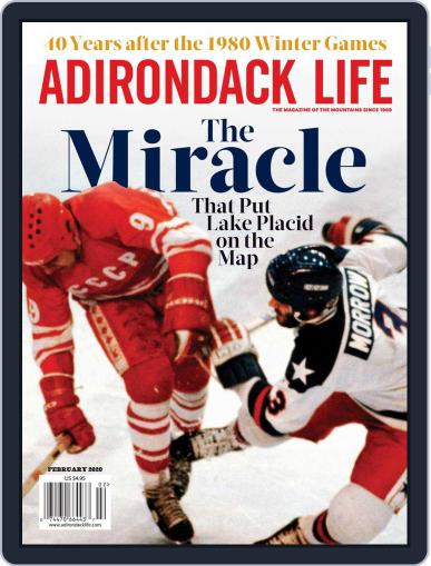 Adirondack Life January 1st, 2020 Digital Back Issue Cover