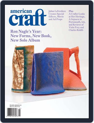 American Craft December 7th, 2009 Digital Back Issue Cover