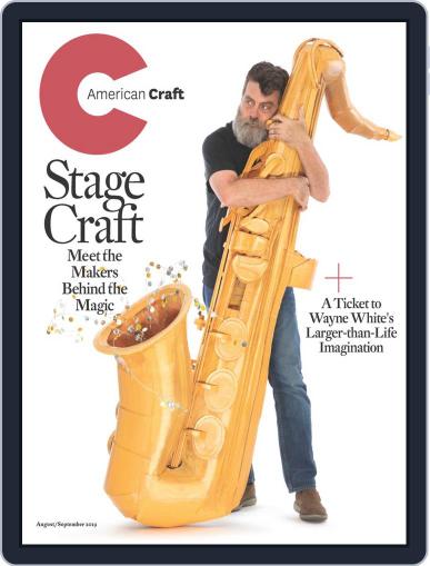 American Craft August 1st, 2019 Digital Back Issue Cover