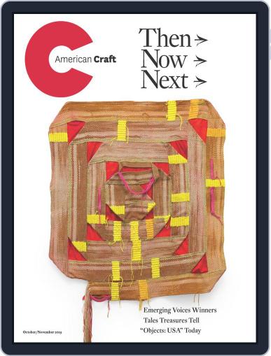 American Craft October 1st, 2019 Digital Back Issue Cover