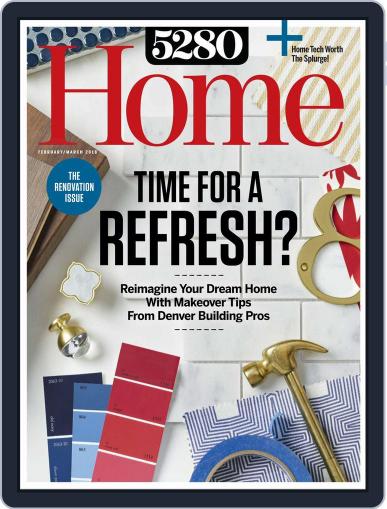 5280 Home February 1st, 2018 Digital Back Issue Cover