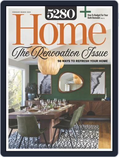 5280 Home February 1st, 2020 Digital Back Issue Cover