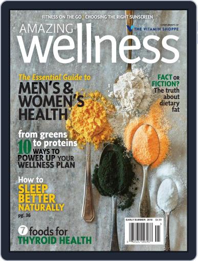 Amazing Wellness May 1st, 2018 Digital Back Issue Cover