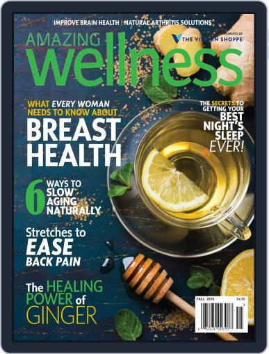 Amazing Wellness September 1st, 2018 Digital Back Issue Cover