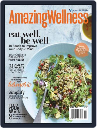 Amazing Wellness March 1st, 2019 Digital Back Issue Cover