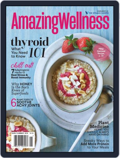 Amazing Wellness May 1st, 2019 Digital Back Issue Cover