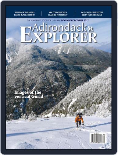 Adirondack Explorer November 1st, 2017 Digital Back Issue Cover