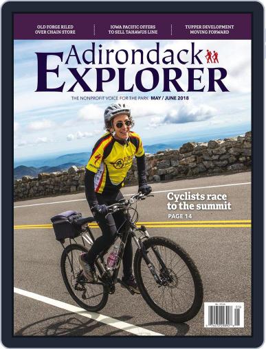 Adirondack Explorer May 1st, 2018 Digital Back Issue Cover