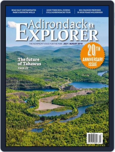 Adirondack Explorer July 1st, 2018 Digital Back Issue Cover