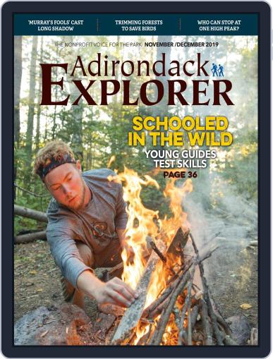 Adirondack Explorer November 1st, 2019 Digital Back Issue Cover