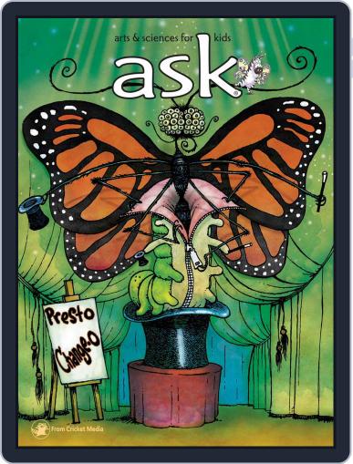Ask Science And Arts Magazine For Kids And Children October 1st, 2016 Digital Back Issue Cover
