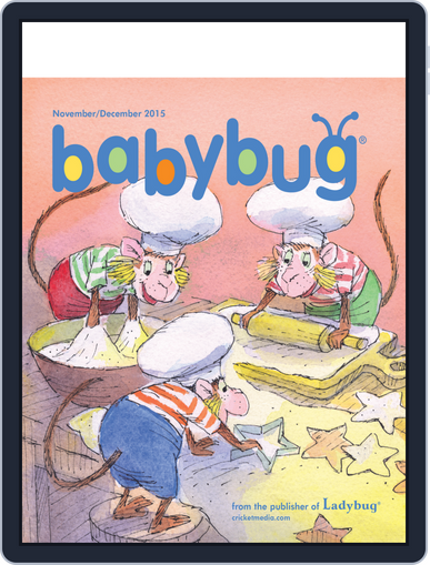 Babybug Stories, Rhymes, and Activities for Babies and Toddlers November 1st, 2015 Digital Back Issue Cover