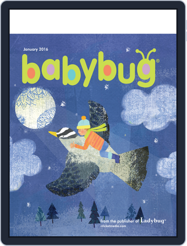 Babybug Stories, Rhymes, and Activities for Babies and Toddlers January 1st, 2016 Digital Back Issue Cover