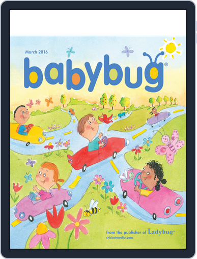Babybug Stories, Rhymes, and Activities for Babies and Toddlers March 1st, 2016 Digital Back Issue Cover