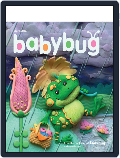Babybug Stories, Rhymes, and Activities for Babies and Toddlers April 1st, 2016 Digital Back Issue Cover