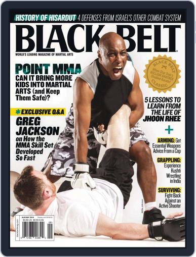 Black Belt August 1st, 2018 Digital Back Issue Cover