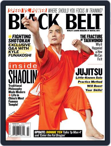 Black Belt February 1st, 2019 Digital Back Issue Cover