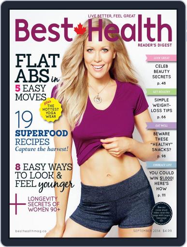 Best Health August 29th, 2014 Digital Back Issue Cover