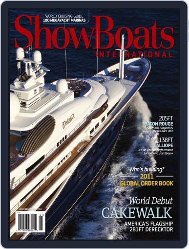 ShowBoats International January 4th, 2011 Digital Back Issue Cover