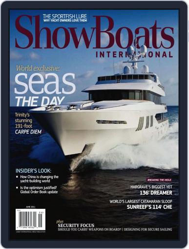 ShowBoats International June 22nd, 2011 Digital Back Issue Cover
