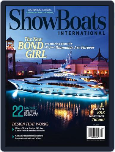 ShowBoats International March 29th, 2012 Digital Back Issue Cover