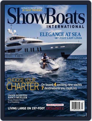 ShowBoats International August 20th, 2012 Digital Back Issue Cover