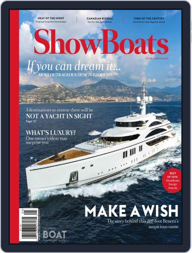 ShowBoats International May 1st, 2016 Digital Back Issue Cover