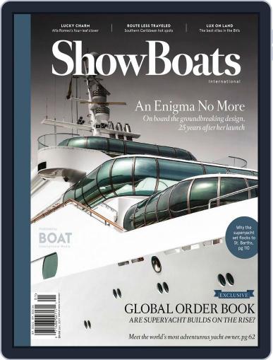 ShowBoats International January 1st, 2017 Digital Back Issue Cover